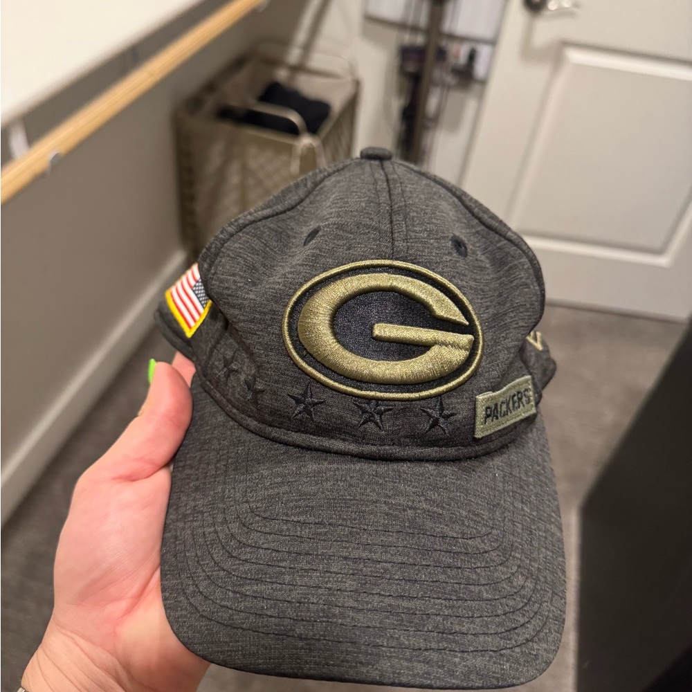 Green Bay Packers Gray Cap